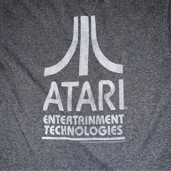 Original Atari T-Shirt in Grey size large - Picture 2 of 4